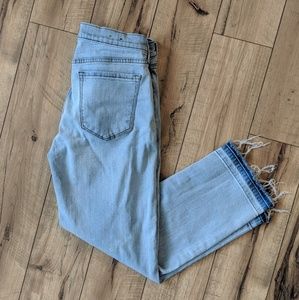 Banana Republic Cutoff Girlfriend Jeans